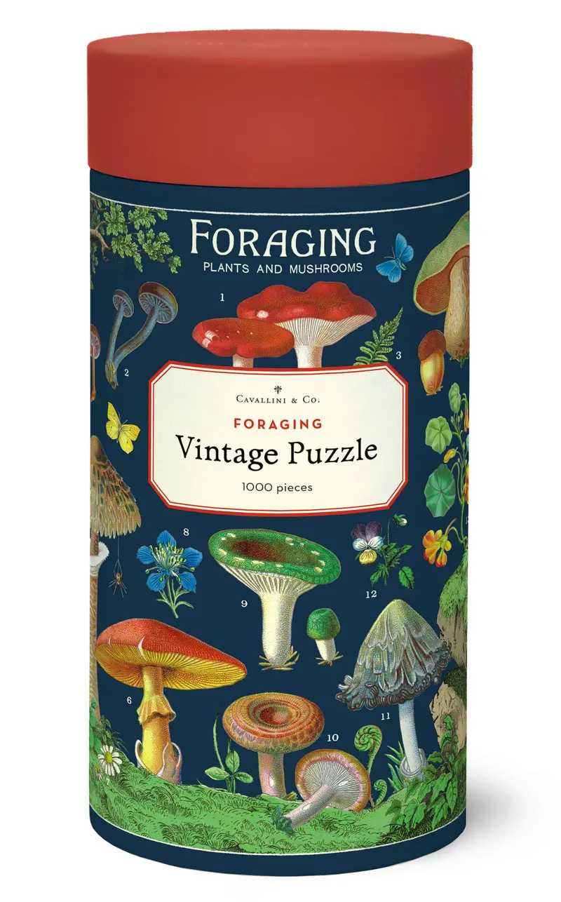 Cavallini & Co. Forage 1000 Piece Puzzle 1