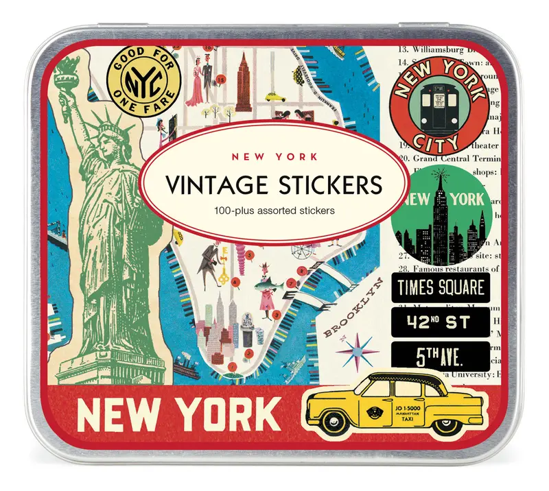 Cavallini & Co. New York City Decorative Stickers 1