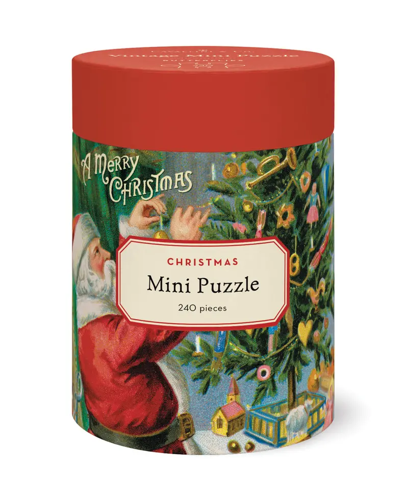 Cavallini & Co. Santa Claus 240 Piece Mini Puzzle 1