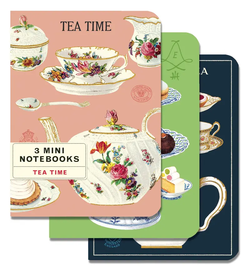 Cavallini & Co. Tea Time Mini Notebook Set 1