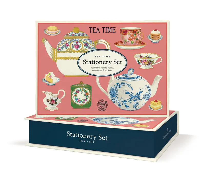 Cavallini & Co. Tea Time Stationery Set 1