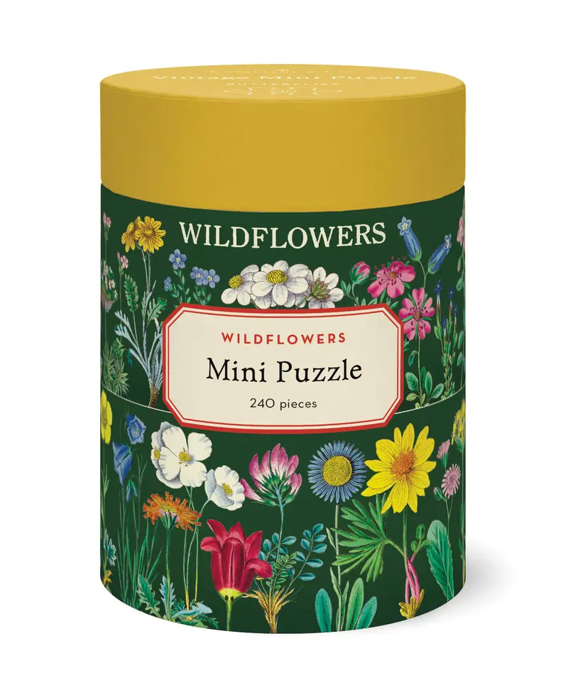 Cavallini & Co. Wildflowers 240 Piece Mini Puzzle 1