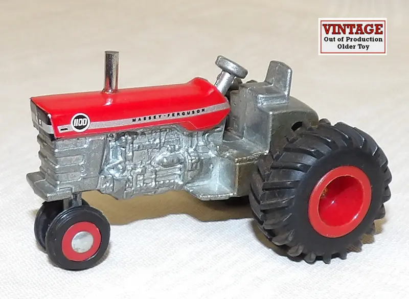 #Cb1579 1/64 Massey Ferguson 1100 Narrow Front Tractor, Customized - No Package, As Is 1