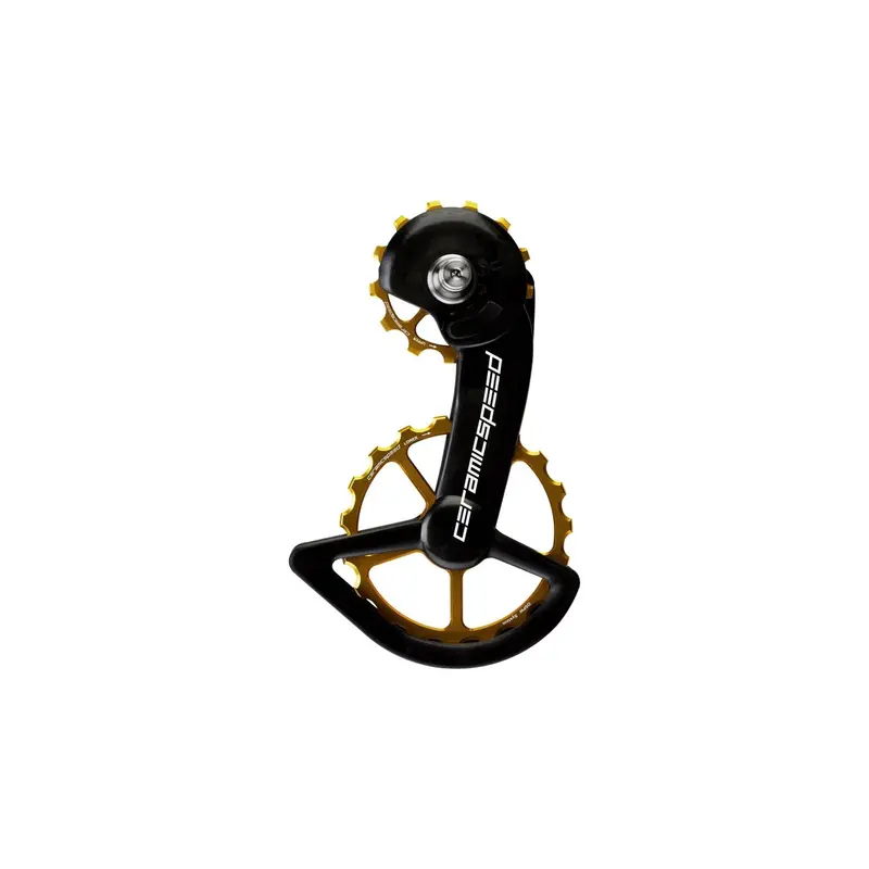 Ceramicspeed Oversized Ceramic Pulley Wheel System - Limited Gold - Shimano Dura-Ace 9100 1