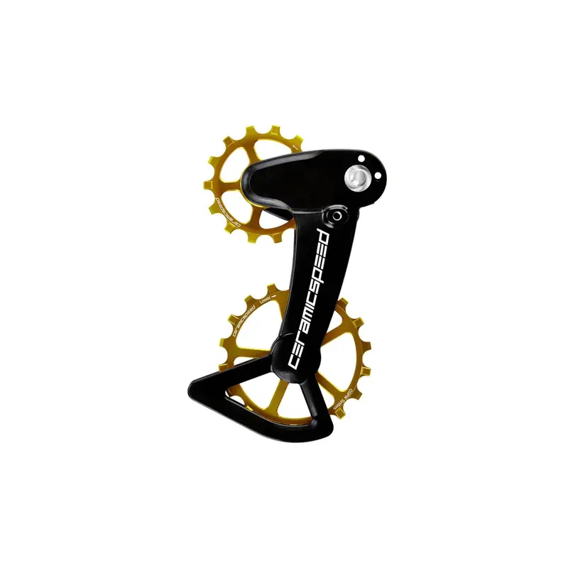 Ceramicspeed Oversized Ceramic Pulley Wheel System - Limited Gold - Sram Red Etap 1
