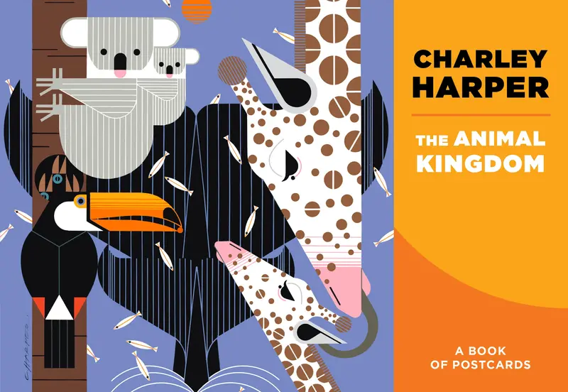 Charley Harper: The Animal Kingdom Book Of Postcards 1