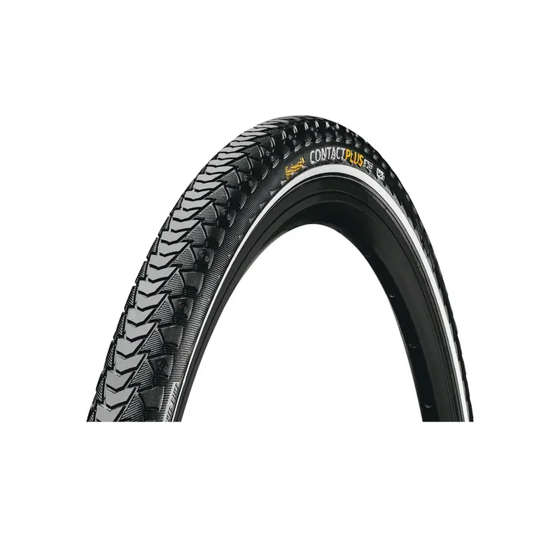 Continental Contact Plus Wire Tire W/Safetyplus Breaker 1