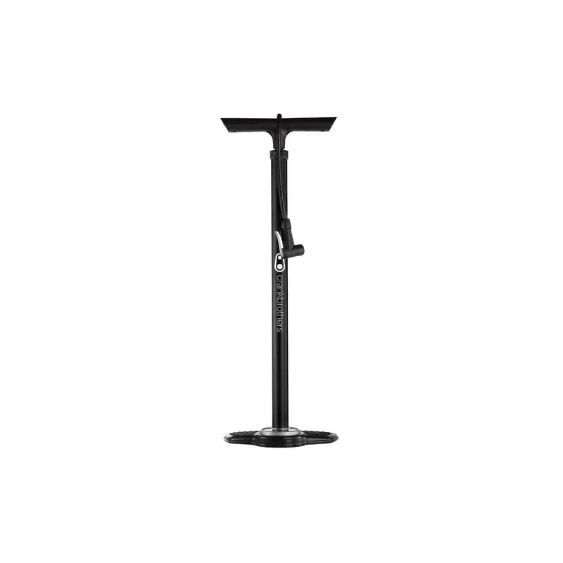 Crank Brothers Sapphire Black Midnight Edition Floor Pump 1