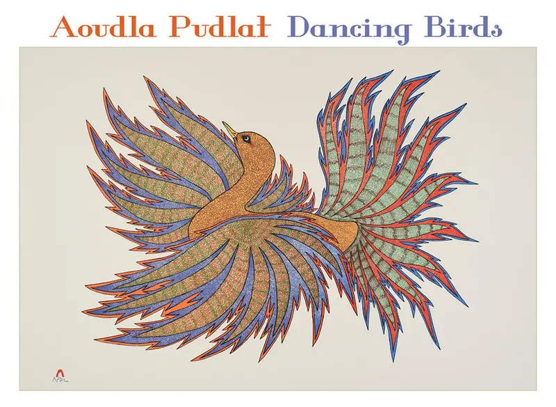 Dancing Birds Boxed Notecards By Aoudla Pudlat 1