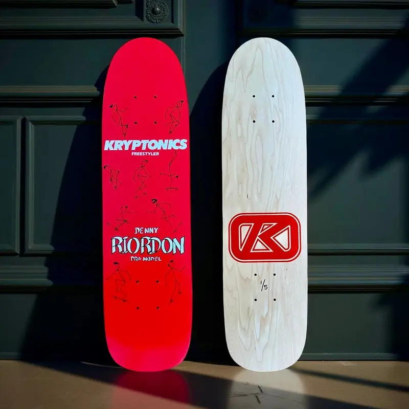 Denny Riordon Freestyle Deck 7.3” - Limited Edition Hand Painted 1