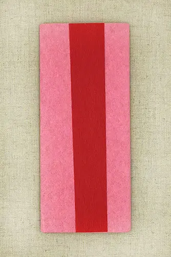 Double Sided Crepe Paper- Dark Rose And Red 1