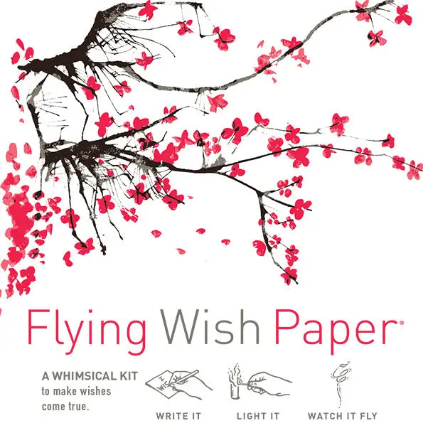 Flying Wish Paper- Cherry Blossoms 1