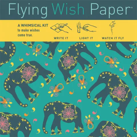 Flying Wish Paper- Elephants 1