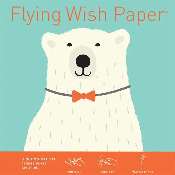 Flying Wish Paper- Polar Bear 1