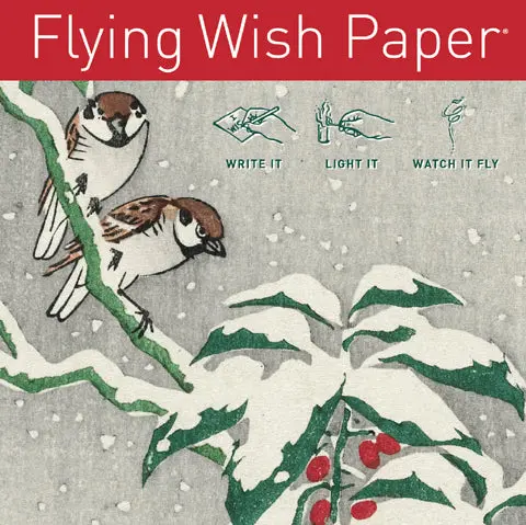 Flying Wish Paper- Snow Birds 1
