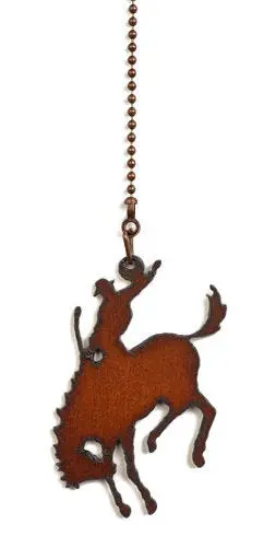 #Fp01 Metal Bronc Fan Pull 1