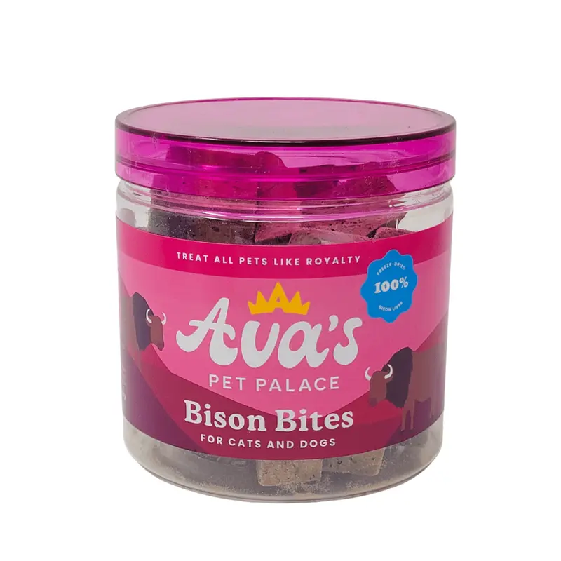 Freeze Dried Bison Liver - Bison Bites 1