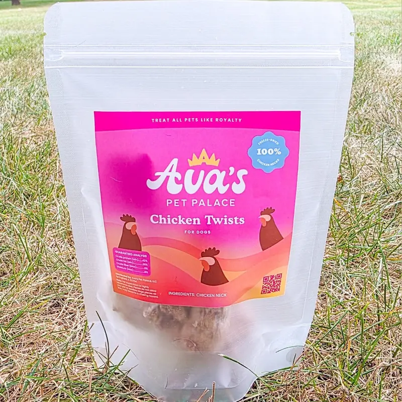Freeze Dried Chicken Neck - Chicken Twists 1