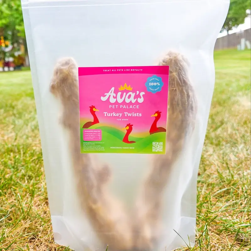 Freeze Dried Turkey Neck - Turkey Twists 1