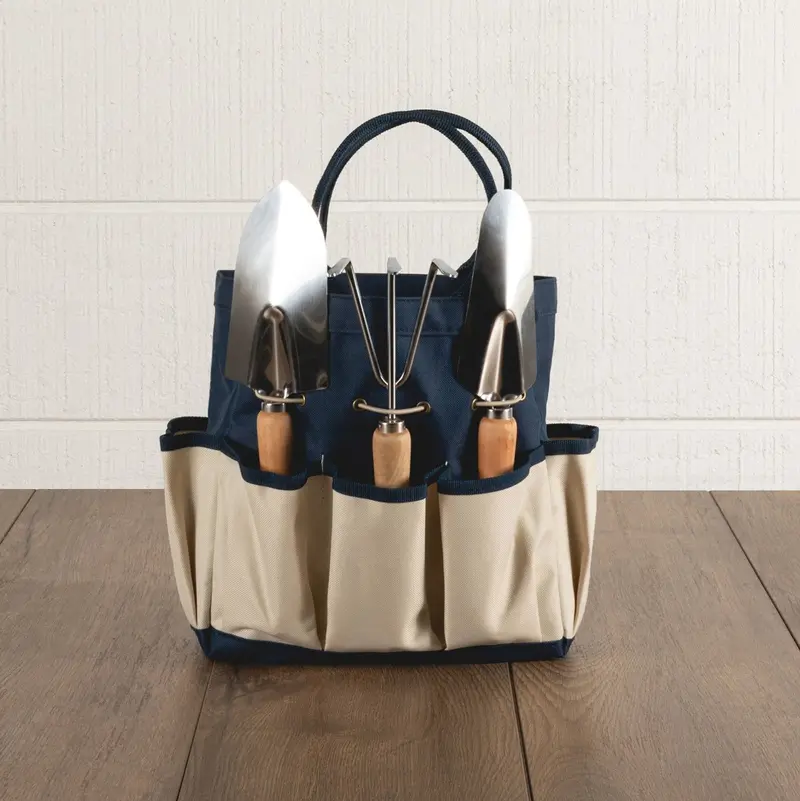 Garden Tote With Tools 1