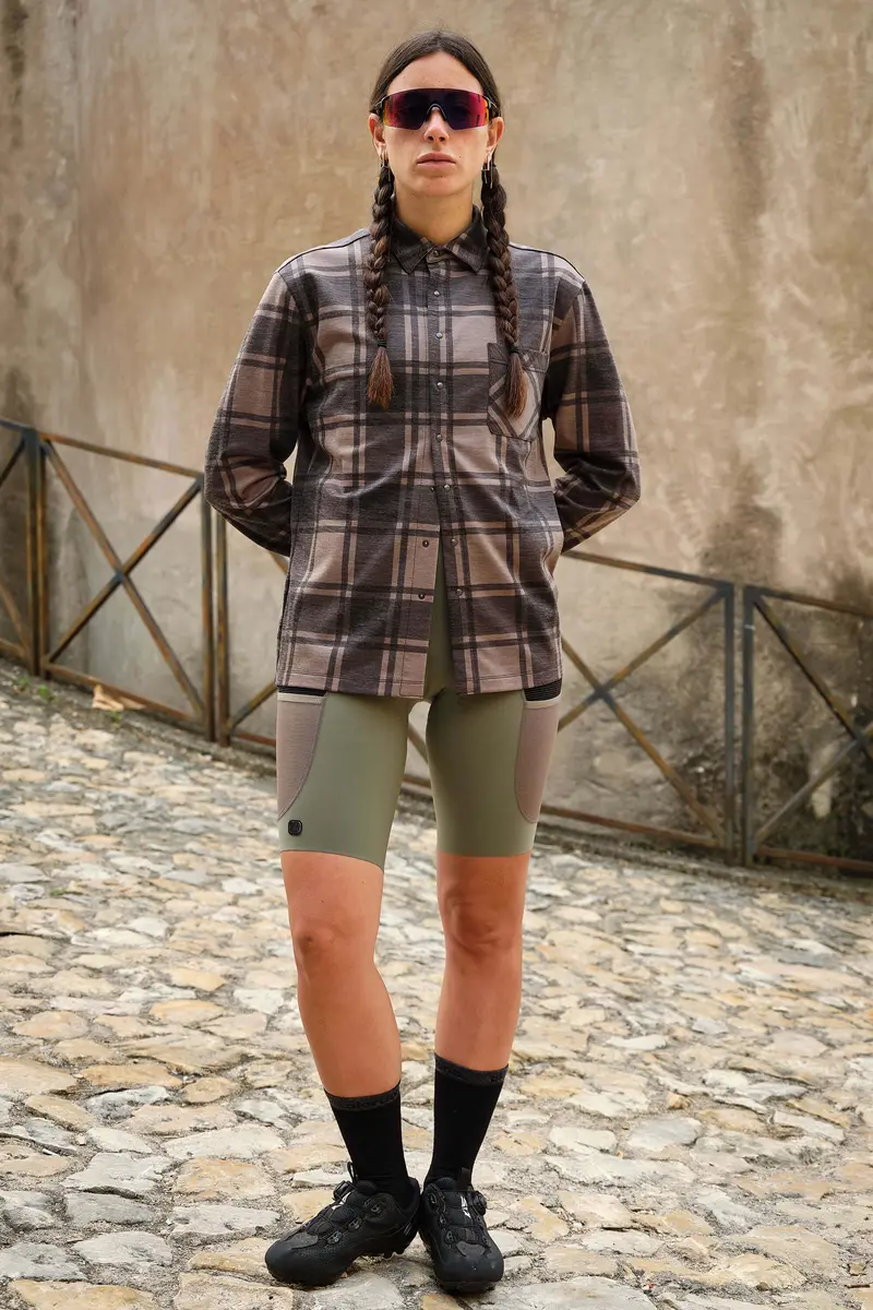 Giordana Beyond Gravel Button Down Long Sleeve Shirt 1