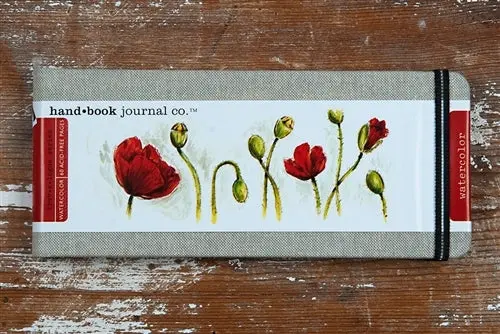 Hand Book Co. Travelogue Watercolor Journal- Pocket Panorama 1