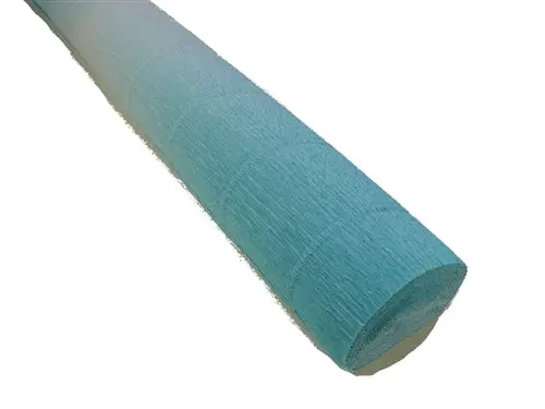 Heavyweight Crepe Paper- Nuanced Capri Blue 1