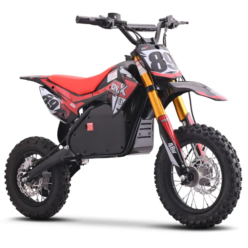 Ion X 1200W 48V Lithium Brushless Electric Dirt Bike 12/10 1