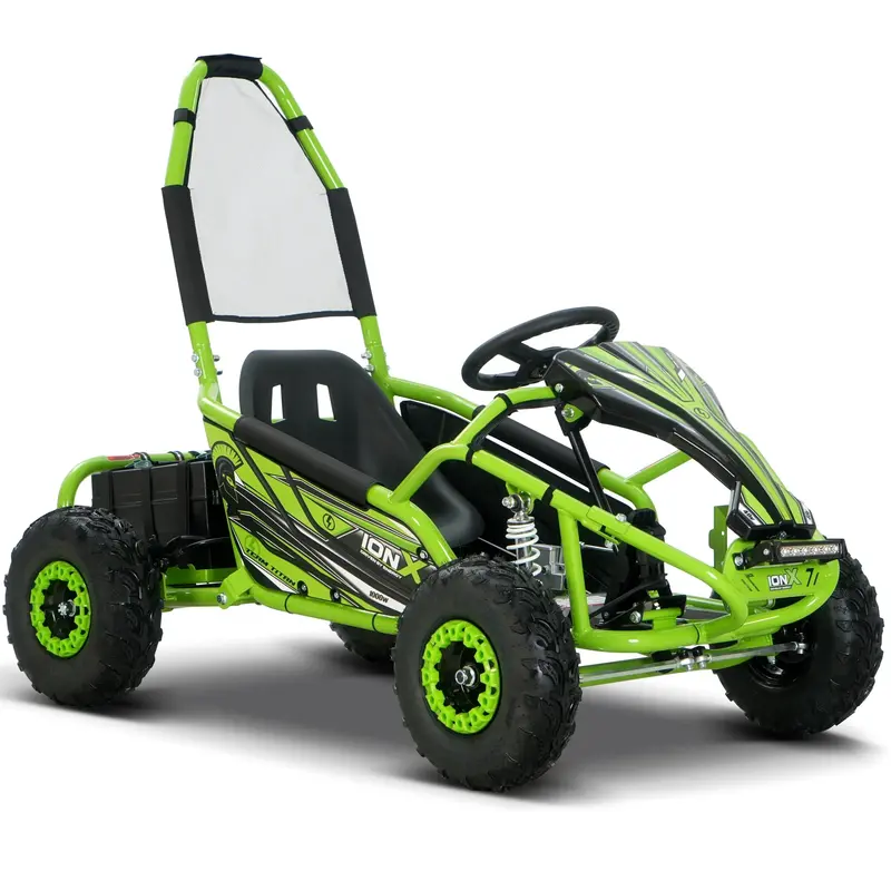 Ion-X 48V Electric Go Kart Dirt Buggy Off Road Atv 1000W 20Ah 1