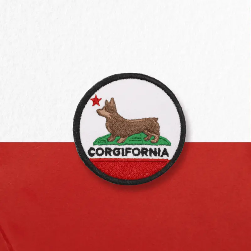 K9 Sport Sack Corgifornia Patch 1