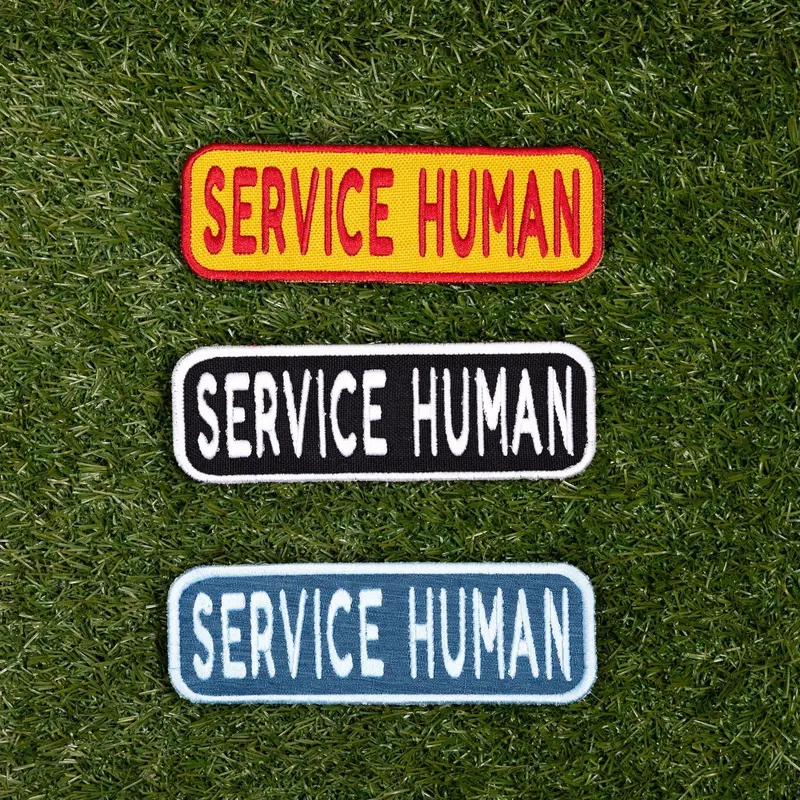 K9 Sport Sack Service Human 2X6 Patch 1