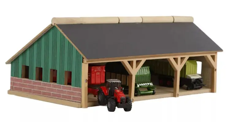 #Kg610491 1/87 Wooden Machinery Shed 1