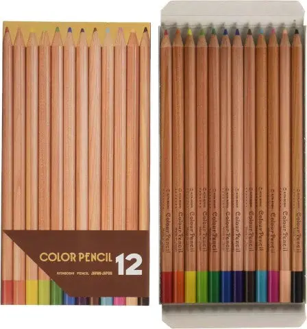 Kitaboshi Colored Pencils- Set Of 12 1