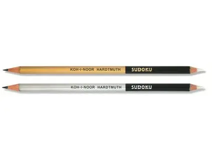 Koh-I-Noor Sudoku Graphite Pencil With Eraser- Single Pencil 1