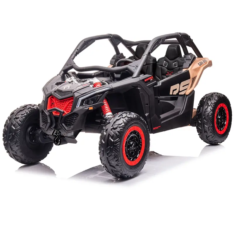 Licensed 4 Wheel Drive Can Am Maverick Utv 2 X 24V Kids Electric Buggy 2