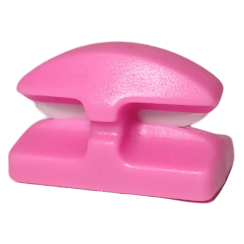 Line Cutterz Ceramic Blade Peel & Stick Flat Mount - Pink 1
