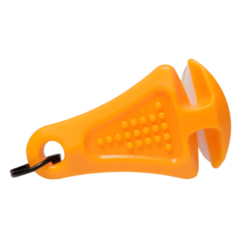 Line Cutterz Ceramic Blade Zipper Pull - Blaze Orange 1