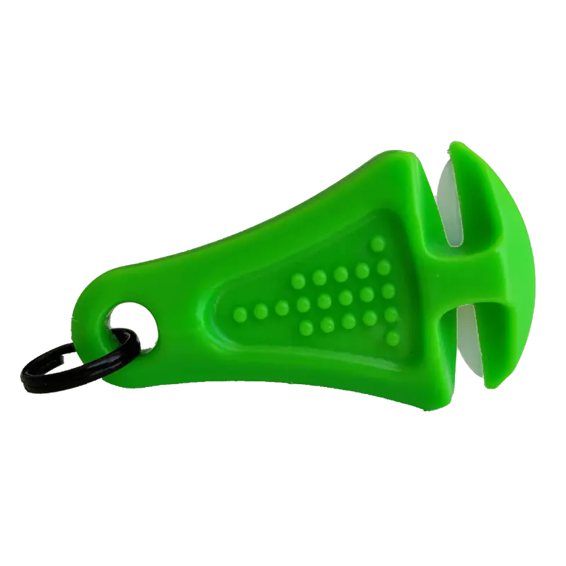 Line Cutterz Ceramic Blade Zipper Pull - Green 1