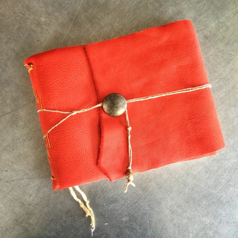 Little Red Leather Journal In-Store Class Mar 1 1