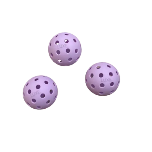 Luxe Purple Pickleballs - Pack Of 3 1