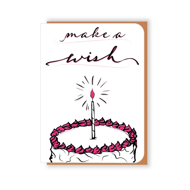 Make A Wish Birthday Card 1