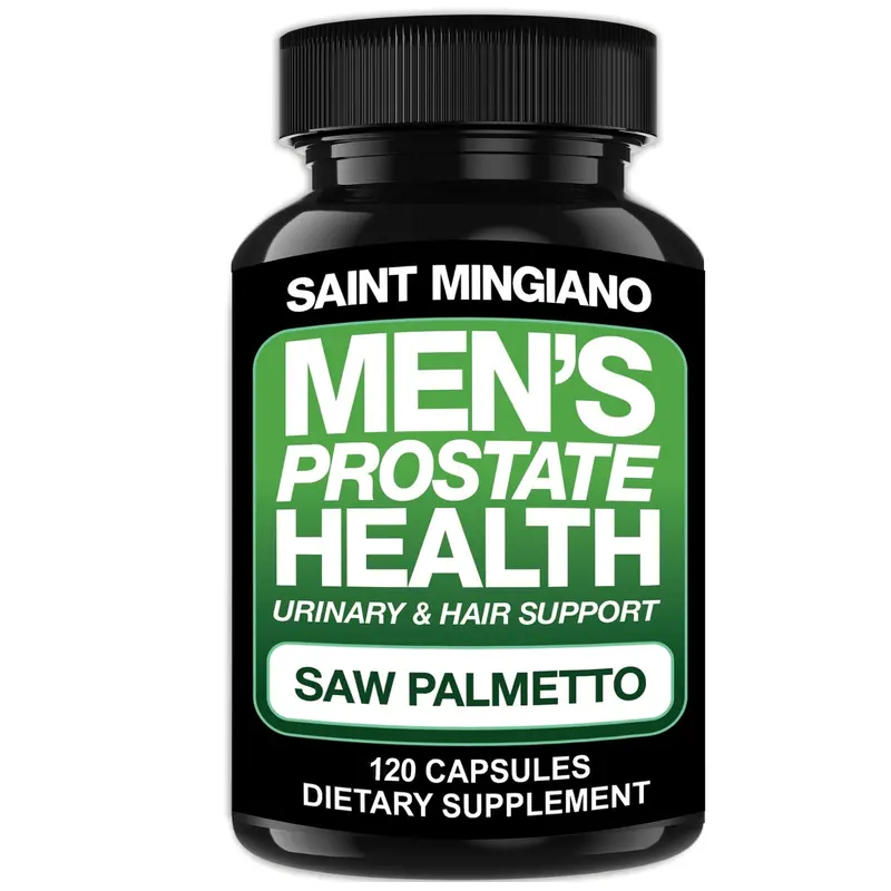 Men's Prostate Health - 120 Capsules Of Advanced Prostate Supplements For Men With Saw Palmetto 1