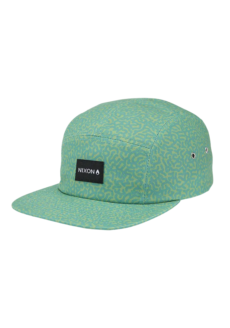 Mikey 5 Panel Hat - Squigg / Green 1