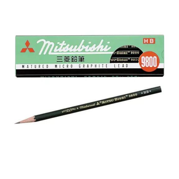Mitsubishi 9800 Hb Micro Graphite Pencils 1