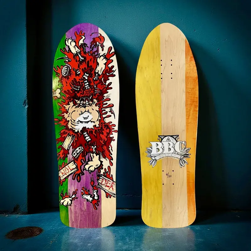 Monty Nolder Exploded Bulldog Limited Deck 10.2"X32" 1