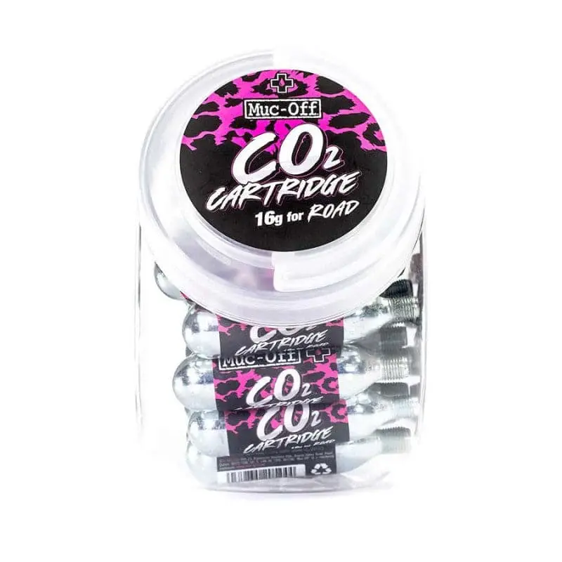 Muc-Off 16G Co2 Cartridges Threaded 1