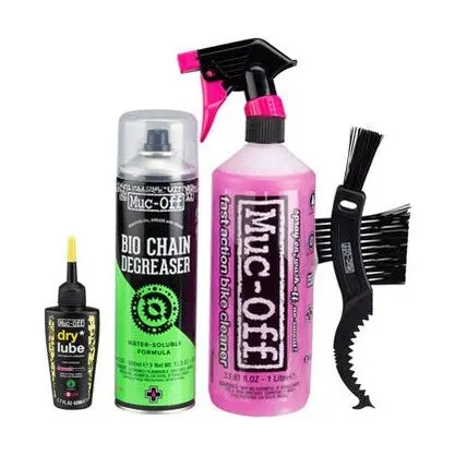 Muc-Off Clean & Drivetrain Kit Degreaser/Cleaner 1
