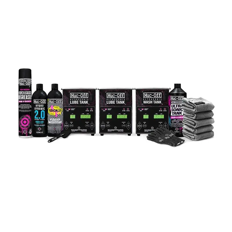 Muc-Off Ultrasonic Optimization Bundle Chain Cleaning Tank Kit 1