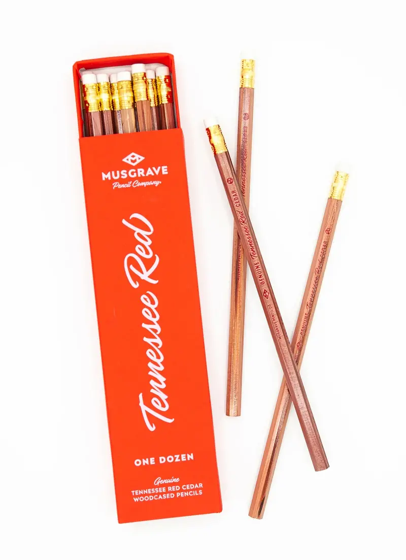 Musgrave Tennessee Red Number 2 Pencils 1