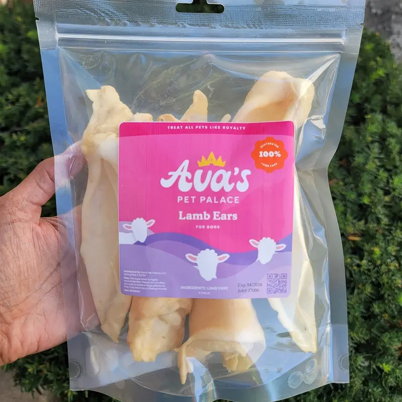 Natural Dog Chews - Lamb Ears 1